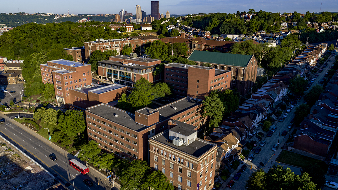 An Aerial Drone View of Campus
