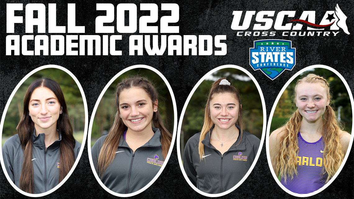 Four women's cross country athletes earn academic awards