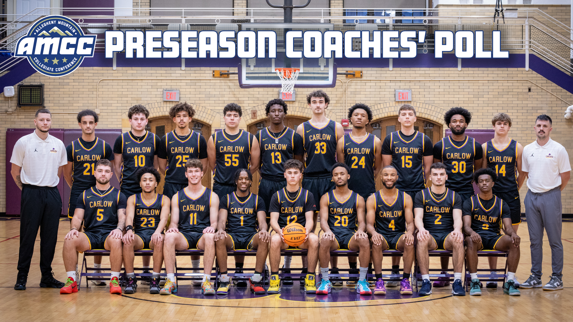 The 2024-25 Men’s Basketball team. Photo by The Storyhaus Agency.