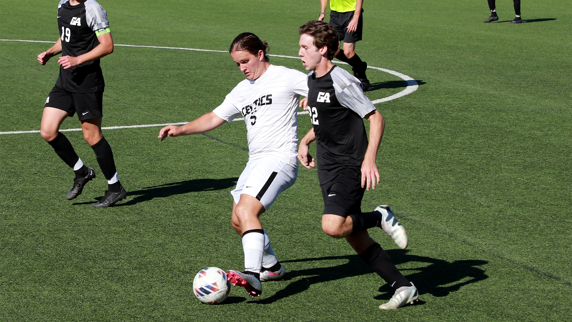 Connor Smith put Carlow’s lone shot on net. Archived photo by Robert Cifone.