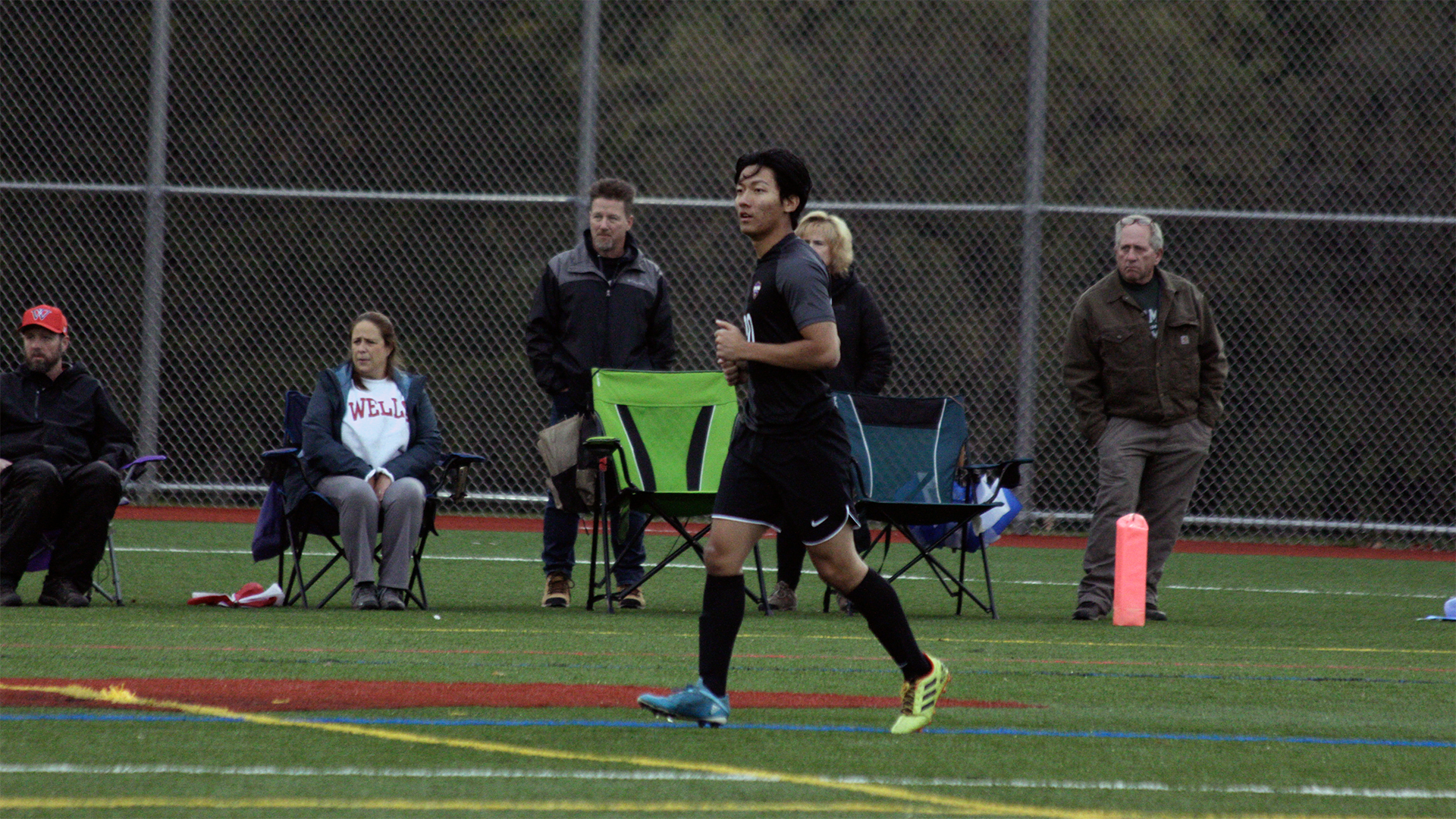 Sangay Gurung put a shot on goal in the 90th minute. Archived photo by Will Nebinski.