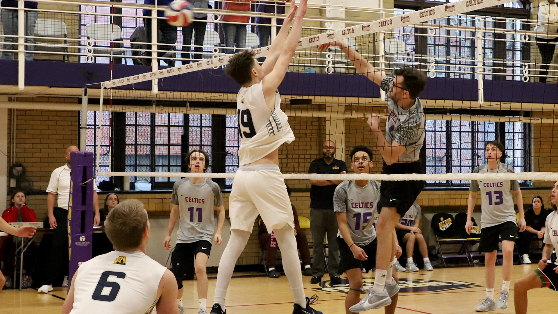 Will Piccolino tallied a game- and season-high 33 kills. Photo by Robert Cifone.