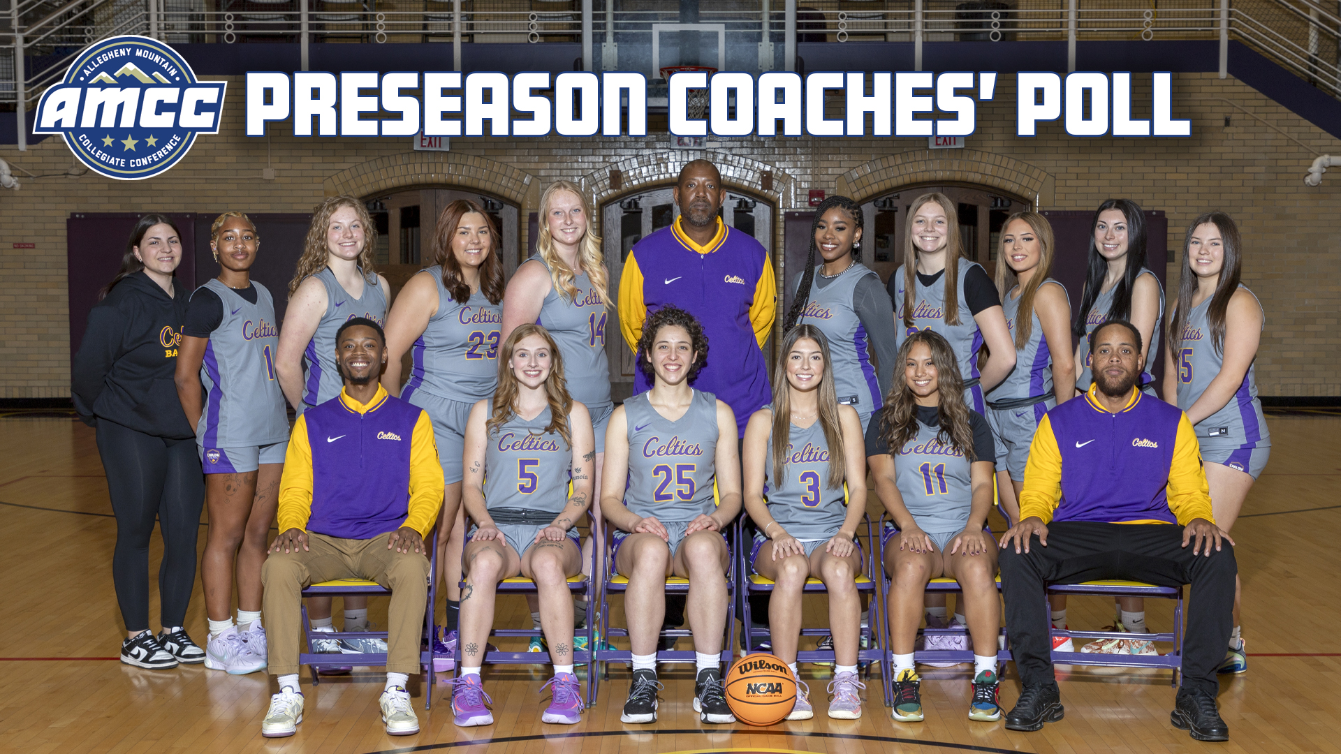 The 2024-25 Women’s Basketball team. Photo by The Storyhaus Agency.