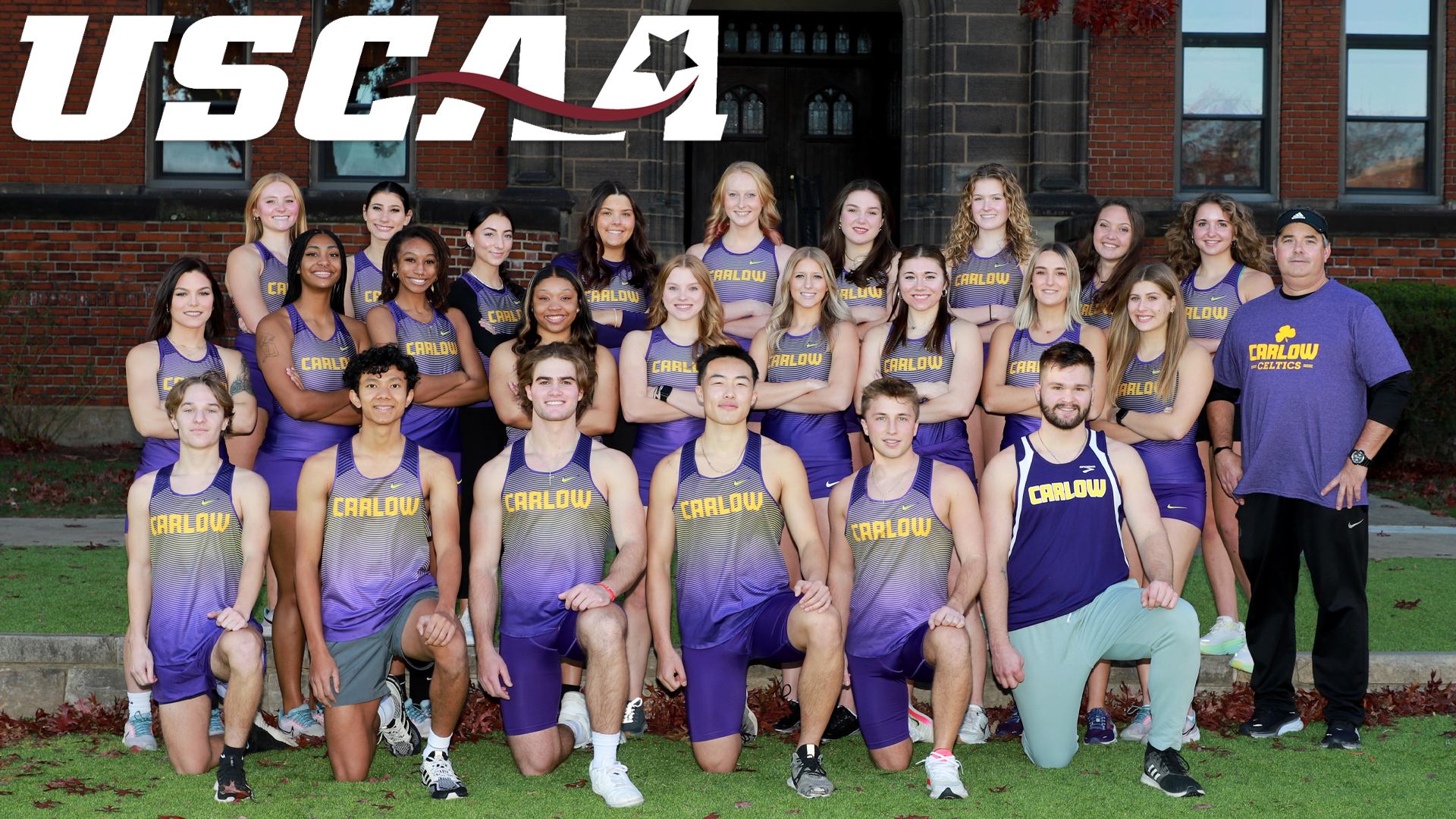 The 2023-24 track & field team. Photo by Robert Cifone.